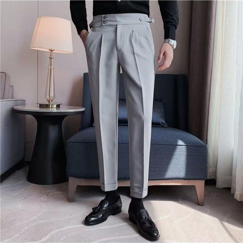 cropped suit pants