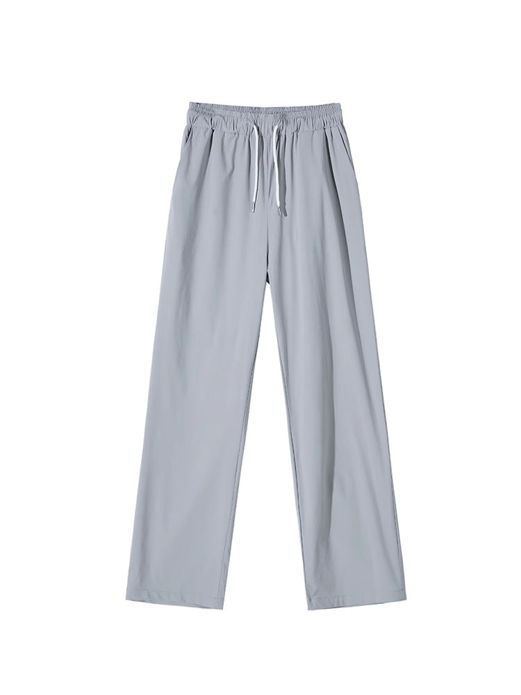 ice silk wide pants 