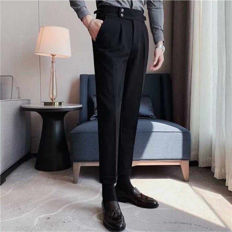 cropped suit pants